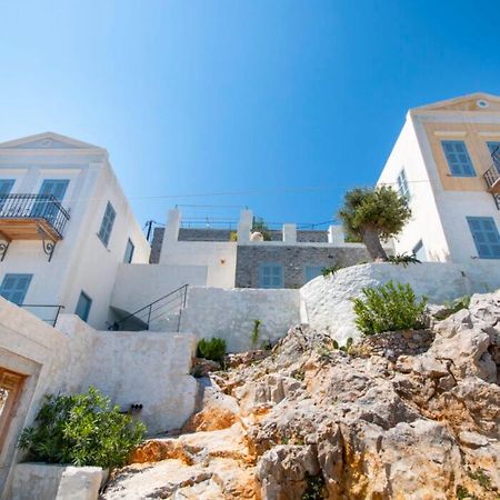 Bed and Breakfast The Anchor House Symi Exteriér fotografie
