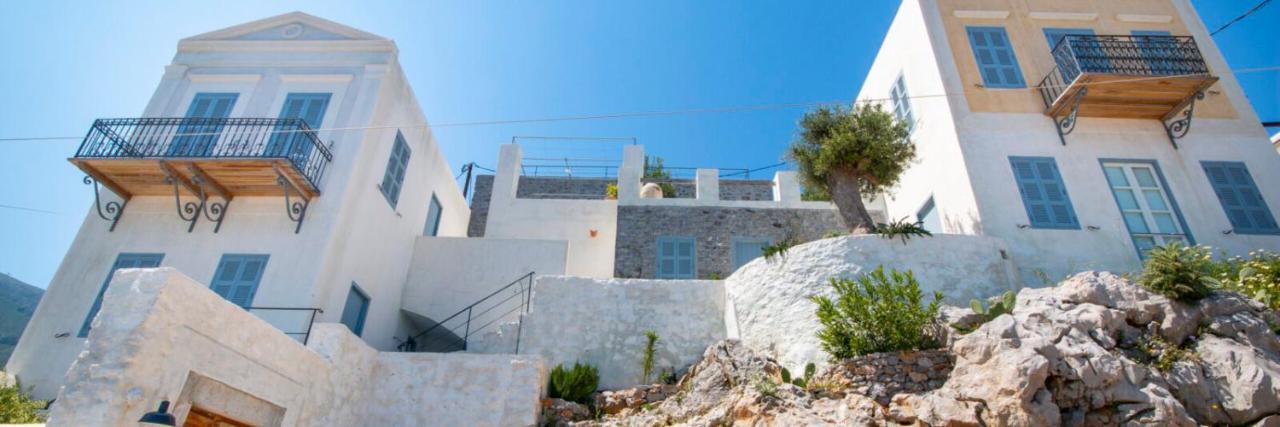 Bed and Breakfast The Anchor House Symi Exteriér fotografie