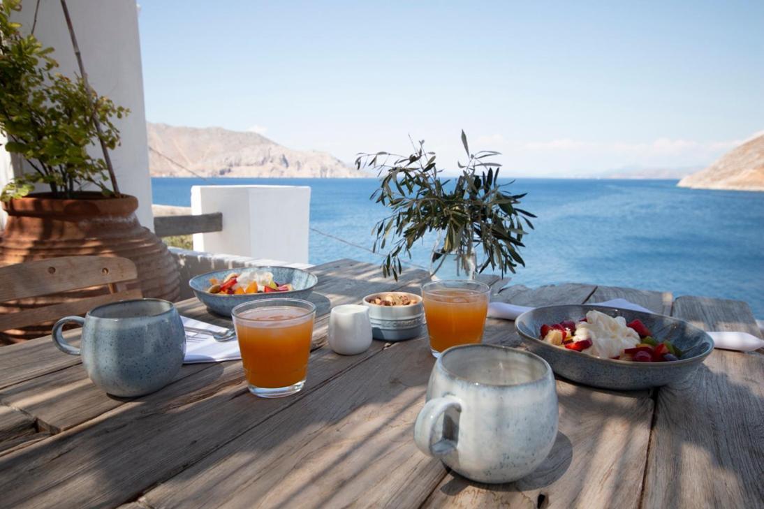 Bed and Breakfast The Anchor House Symi Exteriér fotografie