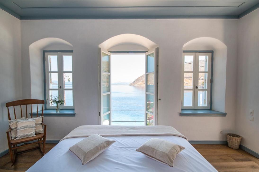 Bed and Breakfast The Anchor House Symi Exteriér fotografie